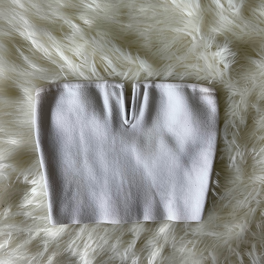 Aritzia Babaton V Neck Tube Top